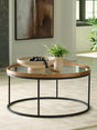 Noraluna Medium Brown Coffee Table by Ashley at Eve Furniture