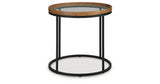 Noraluna Medium Brown End Table by Ashley at Eve Furniture