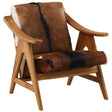 Norcross Chair, Brown by Dovetail at Eve Furniture