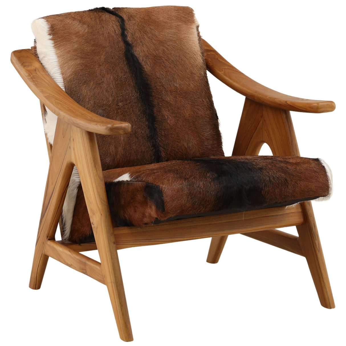 Norcross Chair, Brown by Dovetail at Eve Furniture