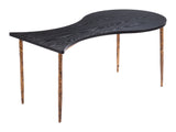 Norden Black & Bronze Coffee Table Set (2-Piece) by Zuomod at Eve Furniture
