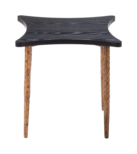 Norden Black & Bronze Coffee Table Set (2-Piece) by Zuomod at Eve Furniture
