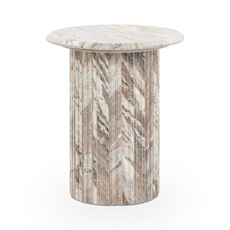 Nordens Rusty Gray 18" End Table by Classic Home at Eve Furniture