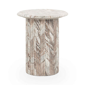 Nordens End Table - Rusty Gray by Classic Home at Eve Furniture