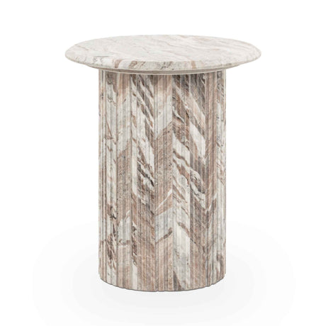 Nordens Rusty Gray End Table by Classic Home at Eve Furniture