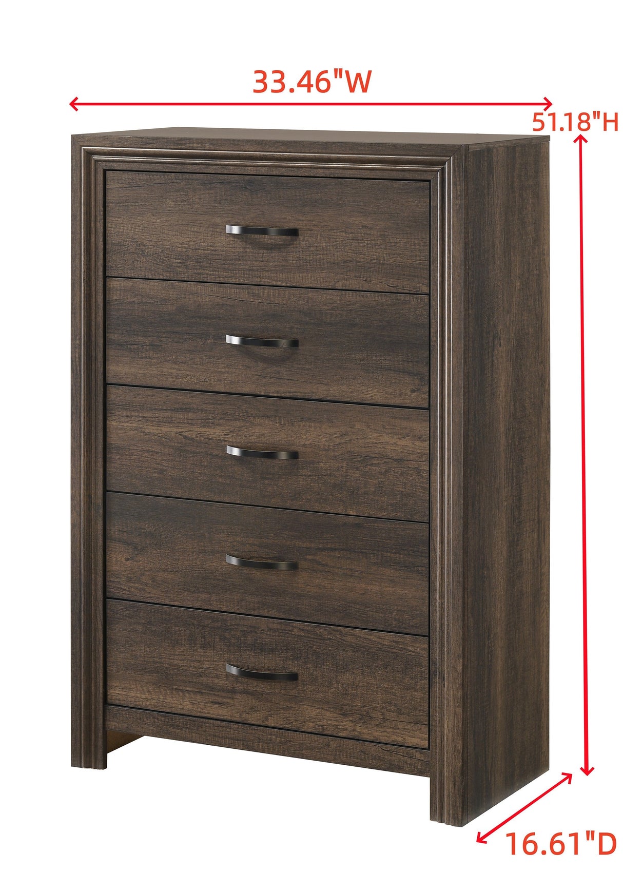 Noreen Brown Chest by Crown Mark at Eve Furniture