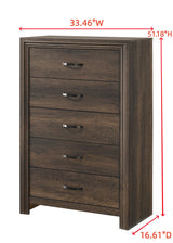 Noreen Brown Chest by Crown Mark at Eve Furniture