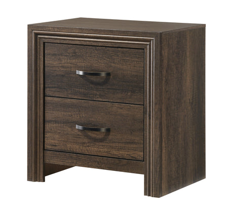 Noreen Brown LED Bedroom Set by Crown Mark at Eve Furniture