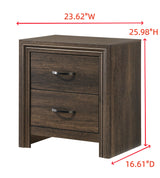 Noreen Brown LED Bedroom Set by Crown Mark at Eve Furniture