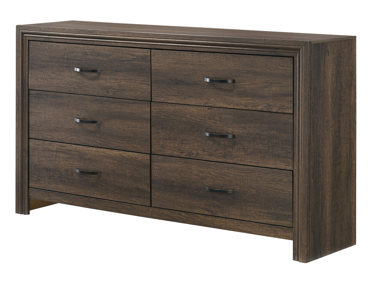 Noreen Brown LED Bedroom Set by Crown Mark at Eve Furniture