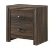 Noreen Brown Nightstand by Crown Mark at Eve Furniture