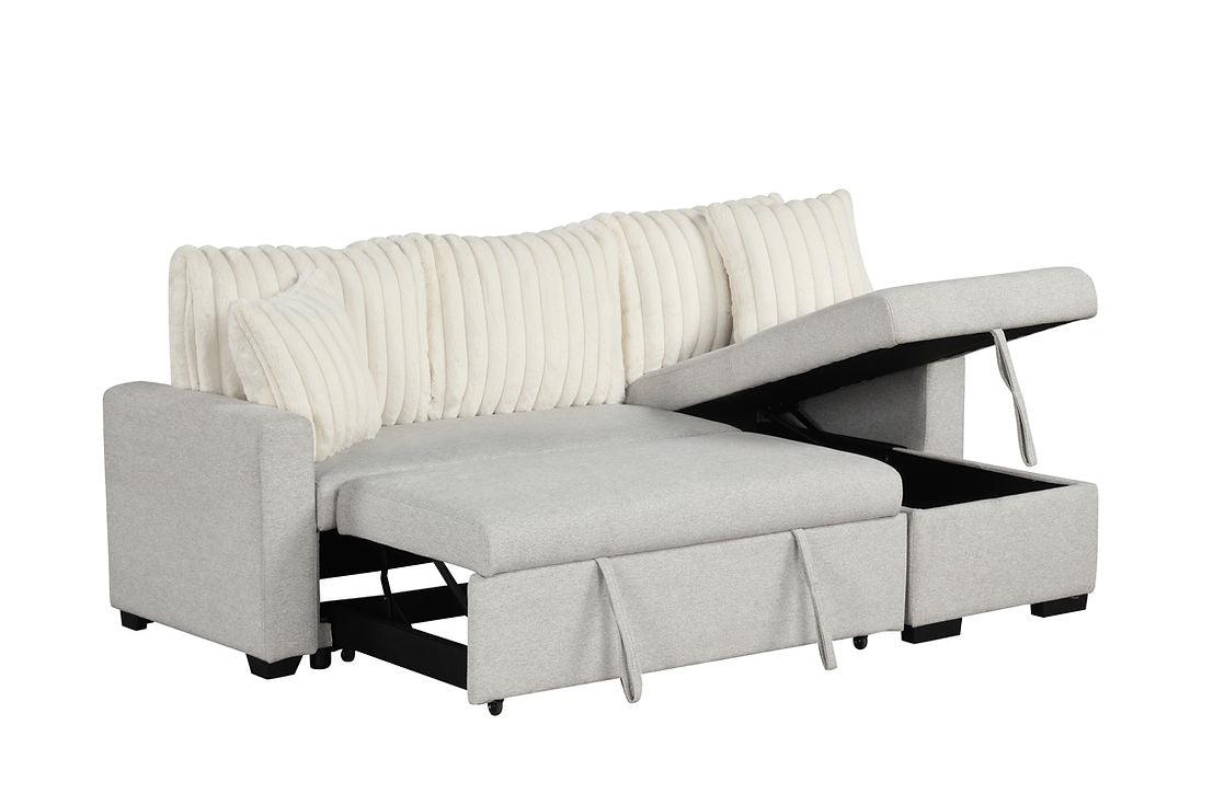 Nori Beige Sofa Chaise [Special Price] by New Era Innovations at Eve Furniture