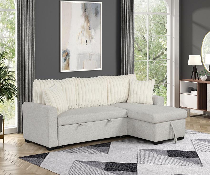 Nori Beige Sofa Chaise [Special Price] by New Era Innovations at Eve Furniture