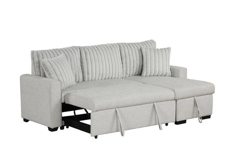 Nori Grey Sofa Chaise by New Era Innovations at Eve Furniture