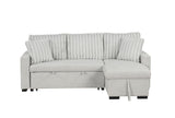Nori Grey Sofa Chaise by New Era Innovations at Eve Furniture
