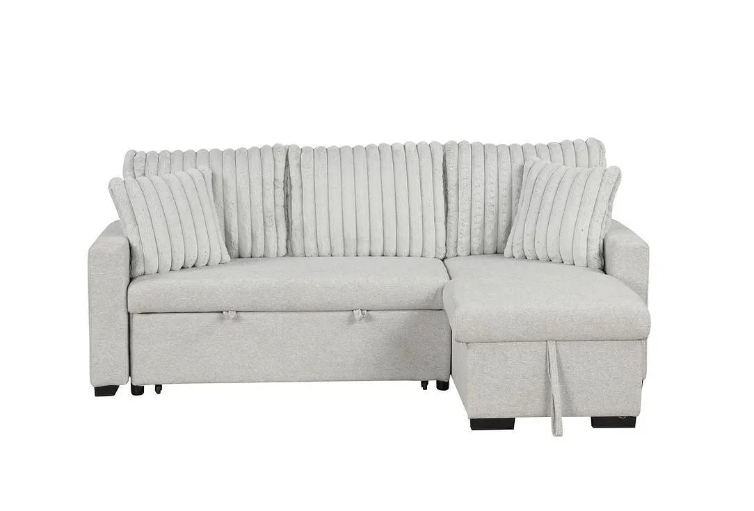 Nori Grey Sofa Chaise [Special Price] by New Era Innovations at Eve Furniture