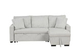 Nori Grey Sofa Chaise [Special Price] by New Era Innovations at Eve Furniture