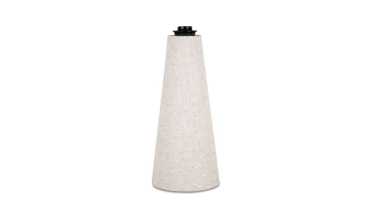Nori Table Lamp Flecked White by Moe's Home at Eve Furniture