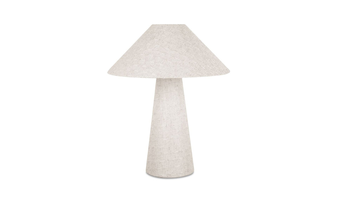 Nori Table Lamp Flecked White by Moe's Home at Eve Furniture