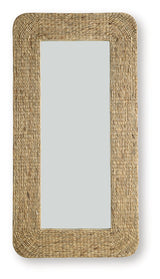 Norigan Natural Floor Mirror by ASHLEY FURNITURE at Eve Furniture