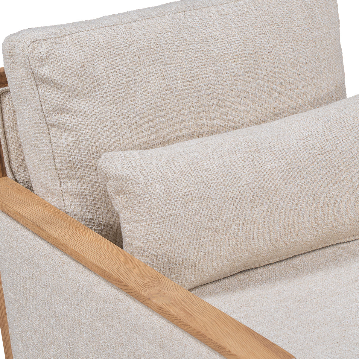 Norman Natural Accent Chair by Classic Home at Eve Furniture
