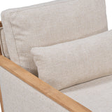 Norman Natural Accent Chair by Classic Home at Eve Furniture
