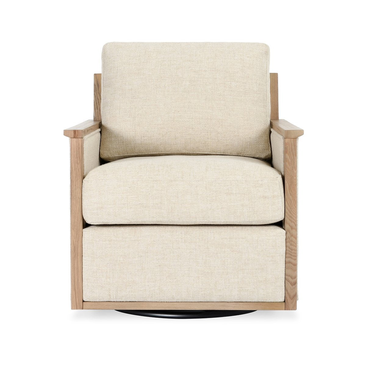 Norman Swivel Chair - Natural by Classic Home at Eve Furniture