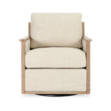 Norman Swivel Chair - Natural by Classic Home at Eve Furniture
