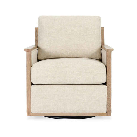 Norman Swivel Chair - Natural by Classic Home at Eve Furniture