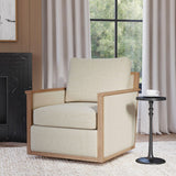 Norman Swivel Chair - Natural by Classic Home at Eve Furniture
