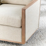 Norman Swivel Chair - Natural by Classic Home at Eve Furniture