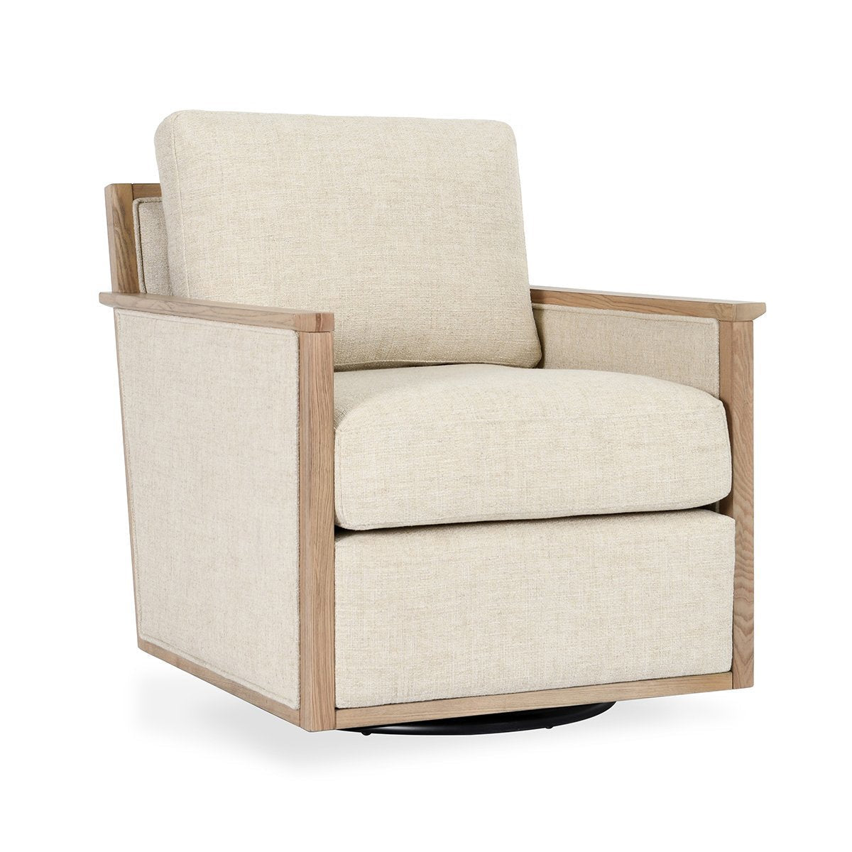 Norman Swivel Chair - Natural by Classic Home at Eve Furniture