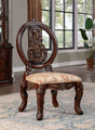 Normandy Brown Cherry 7-Piece Dining Room Set by Furniture of America at Eve Furniture