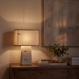 Norte Linen Table Lamp by Co.House Designs at Eve Furniture