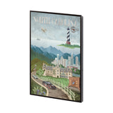 North Carolina by Mercana Studio a Hand Embellished Textured Framed Art Print by Mercana at Eve Furniture
