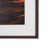 North Shore Layers by Stefan and Audrey Textured Framed Photo Print Matted under Glass by Mercana at Eve Furniture