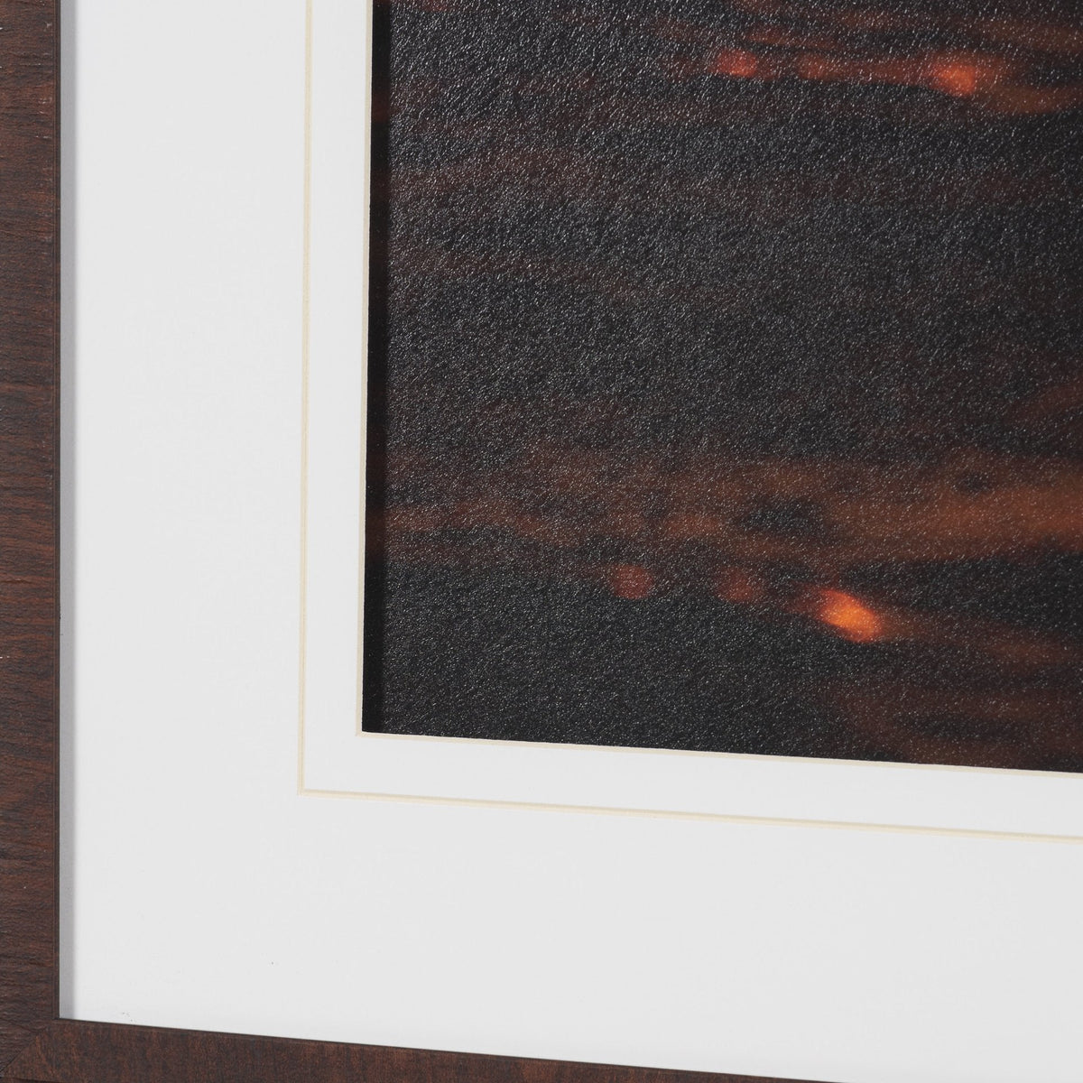 North Shore Layers by Stefan and Audrey Textured Framed Photo Print Matted under Glass by Mercana at Eve Furniture