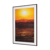 North Shore Layers by Stefan and Audrey Textured Framed Photo Print Matted under Glass by Mercana at Eve Furniture