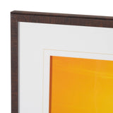 North Shore Layers by Stefan and Audrey Textured Framed Photo Print Matted under Glass by Mercana at Eve Furniture