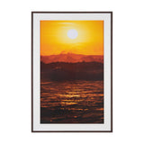 North Shore Layers by Stefan and Audrey Textured Framed Photo Print Matted under Glass by Mercana at Eve Furniture