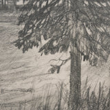 Northern Forest II by Mercana Studio a Hand Embelished Textured Framed Art Print by Mercana at Eve Furniture