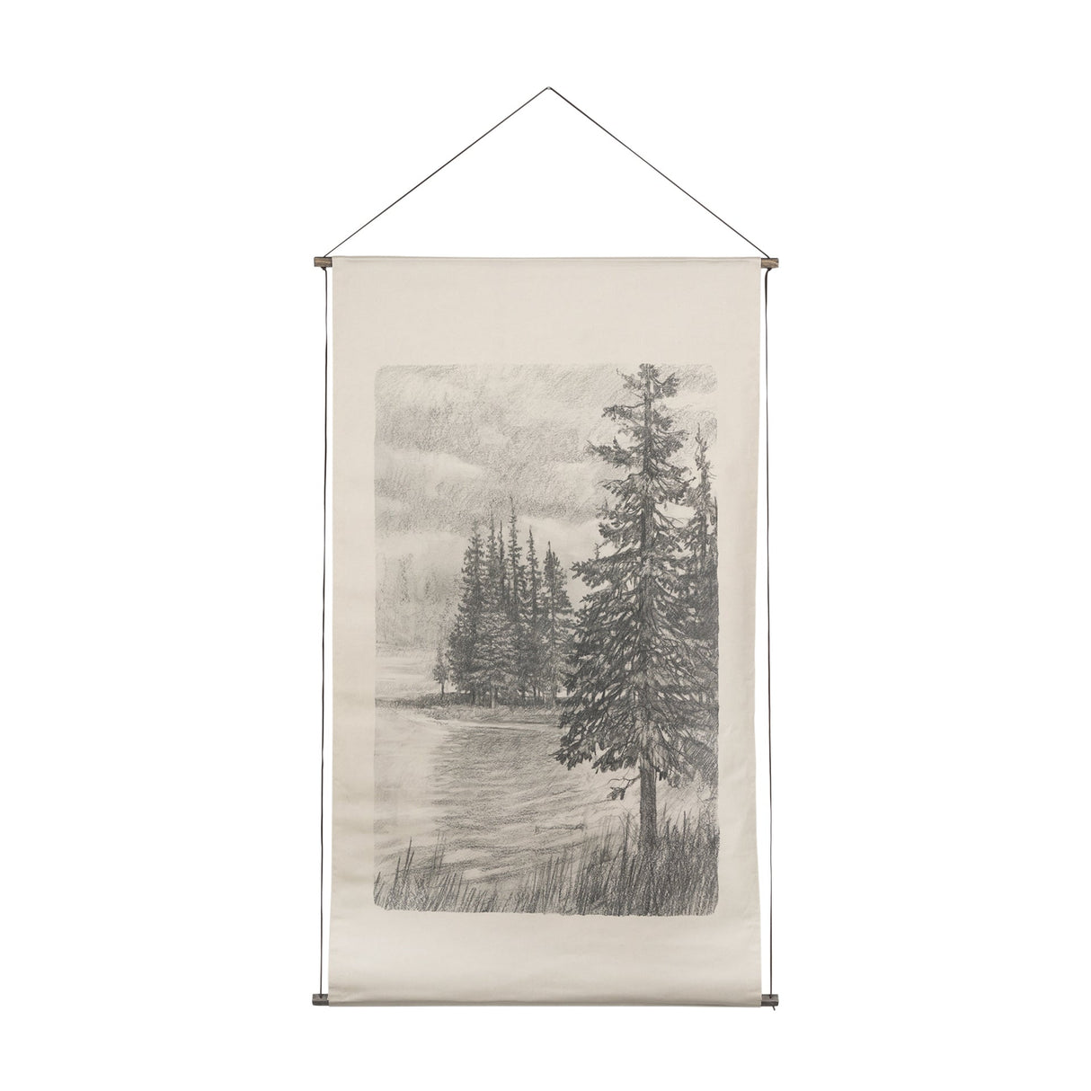 Northern Forest II by Mercana Studio a Hand Embelished Textured Framed Art Print by Mercana at Eve Furniture