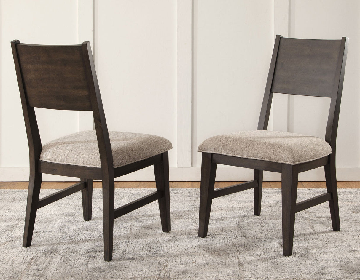Norvell Dark Espresso Side Chair, Set of 2 by Steve Silver at Eve Furniture