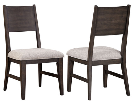 Norvell Dark Espresso Side Chair, Set of 2 by Steve Silver at Eve Furniture