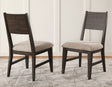 Norvell Dark Espresso Side Chair, Set of 2 by Steve Silver at Eve Furniture