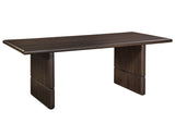 Norvell Dark Espresso Solid Wood 78″ Table by Steve Silver at Eve Furniture