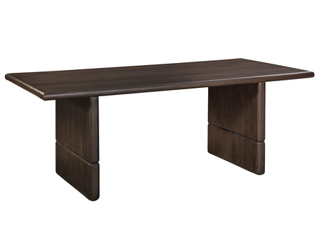 Norvell Dark Espresso Solid Wood 78″ Table by Steve Silver at Eve Furniture