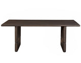 Norvell Dark Espresso Solid Wood 78″ Table by Steve Silver at Eve Furniture