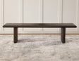 Norvell Dark Espresso Solid Wood Bench by Steve Silver at Eve Furniture