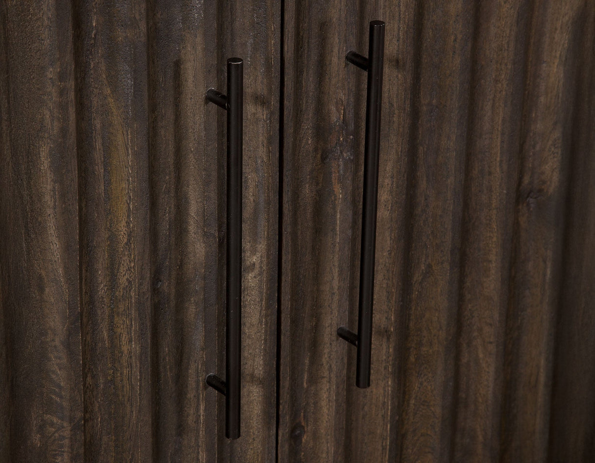 Norvell Dark Walnut 4-Door Sideboard by Steve Silver at Eve Furniture